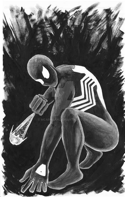 Symbiote Spider Man By Mcarmean On Deviantart