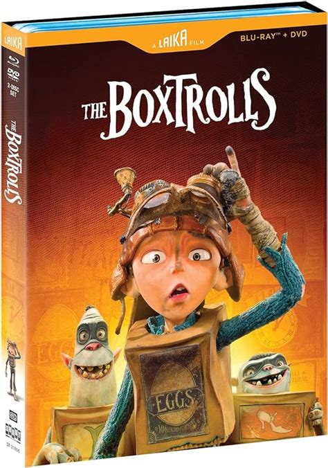 Jp The Boxtrolls Laika Studios Edition Blu Ray Elle