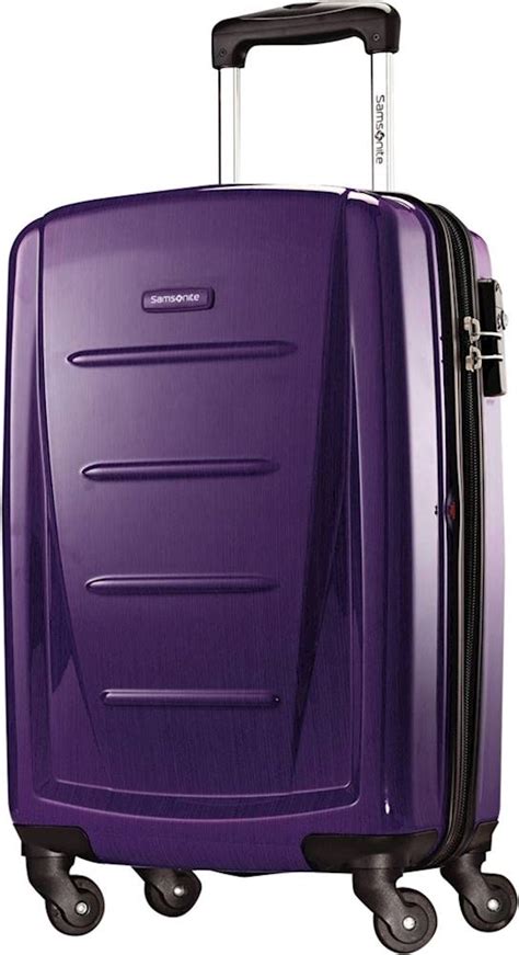 Customer Reviews Samsonite Winfield 2 20 Spinner Purple 56844 1717 Best Buy