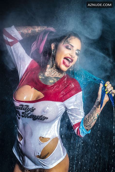 Jemma Lucy Sexy Poses AsÂ Harley Quinn For Front Magazine March 2017 Aznude