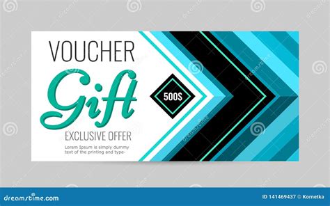 Horizontal T Voucher Blue Lines On White Background Bright Abstract