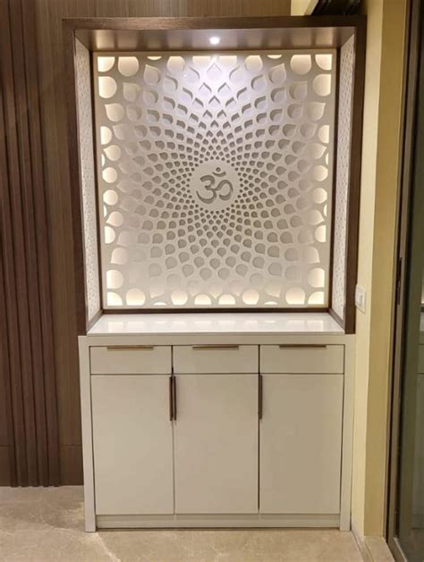 Cnc Paneling White Polished Corian Temple For Home At Rs 1300 Sq Ft In