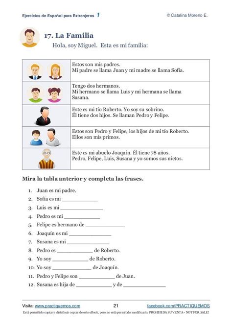 Ejercicios Espanol 1 Learning Spanish Spanish Teaching Resources