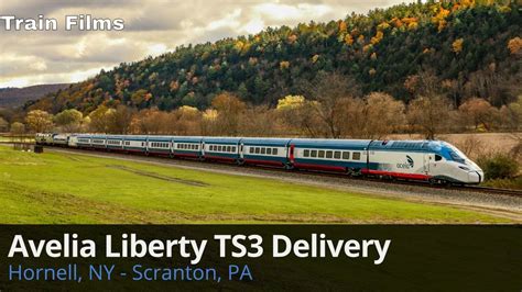 Amtrak Next Generation Acela Avelia Liberty Trainset Three Delivery
