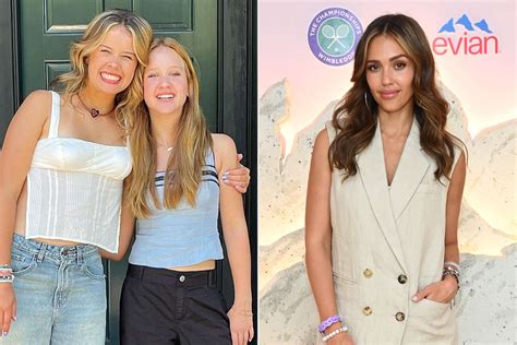 Jessica Alba Shares Back To School Photos Of Daughters Haven And Honor