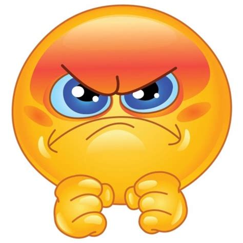 Angry Smiley Clip Art Library