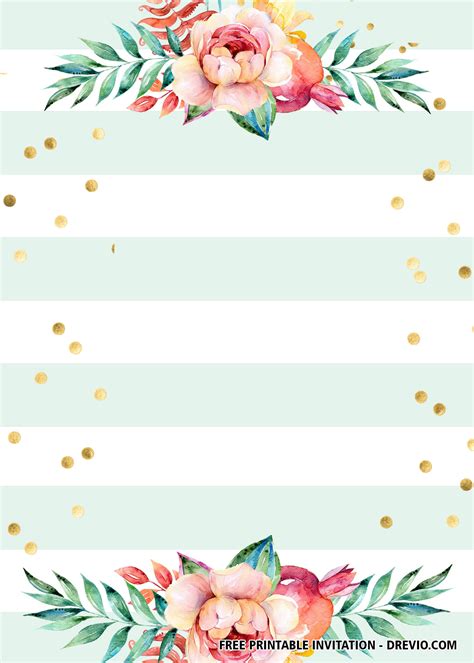 Balloon baby baby shower invitation by kate spade new york for paperless post. FREE Gold Confetti Baby Shower Invitation Templates | DREVIO