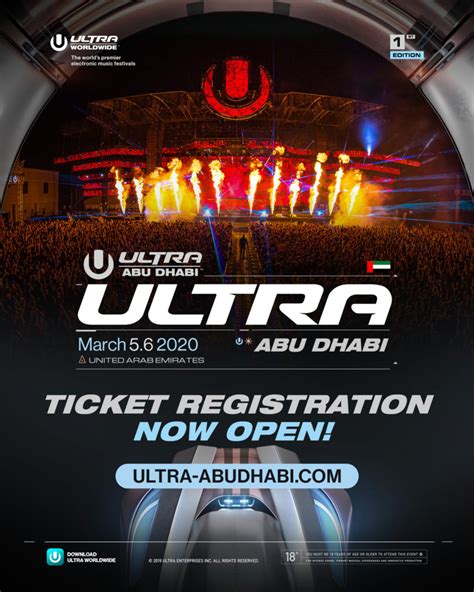 Ultra Abu Dhabi Opens Ticket Registration Ultra Worldwide