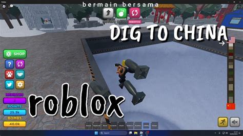 Roblox Dig To China Youtube