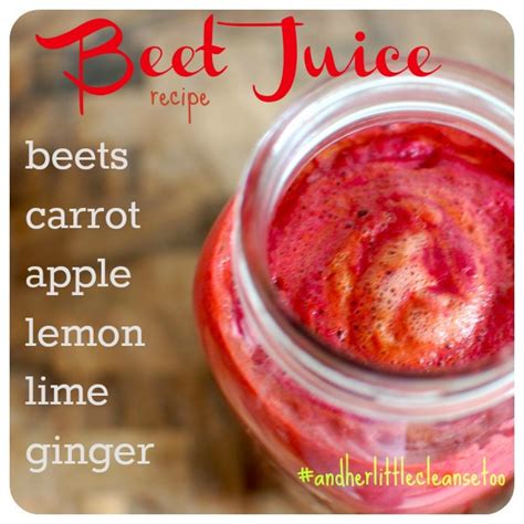 Maybe you would like to learn more about one of these? beet juice recipe - And Her Little Dog Too