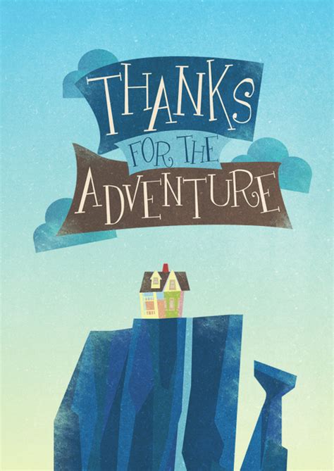 Thanks For The Adventure Disney Illustration Disney Posters Disney