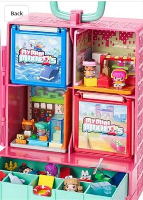 With This Large Bright Pink Mega Mall Storage And Play Case You Can