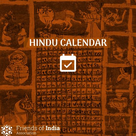 Calendário Hindu Friends Of India