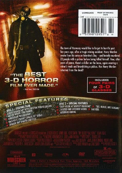 My Bloody Valentine 3D 2 Disc Special Edition DVD 2009 DVD Empire