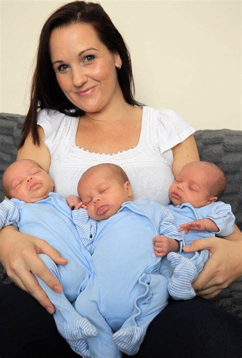A Strong Mom Gives Birth To Identical Triplets Conceived Naturally Curious Corner