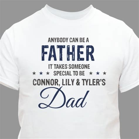 Personalized Dad T Shirt Fathers Day Tsforyounow