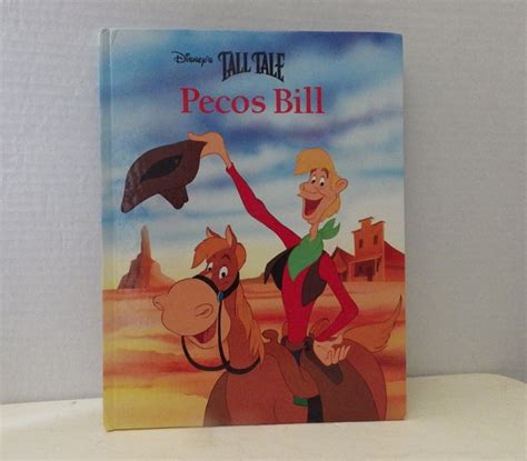 Book Pecos Bill Disneys Tall Tale 1994 Edition Large Etsy