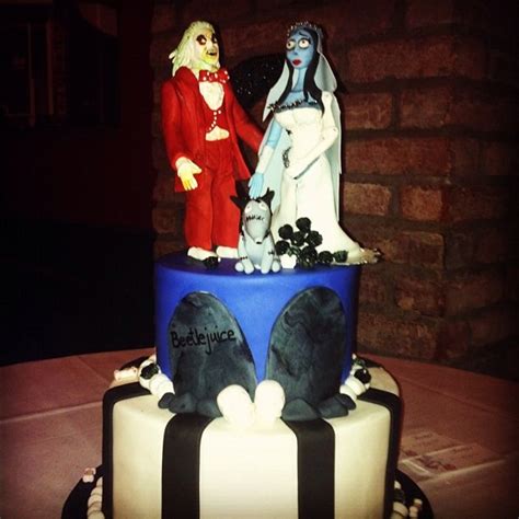28 Beetlejuice Themed Birthday And Wedding Cakes — The World Of Kitsch