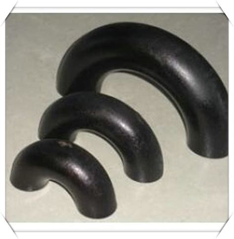 Carbon Steel Butt Weld Fittings Pipe Elbow Sch40 Lr 180 Degree Pipe