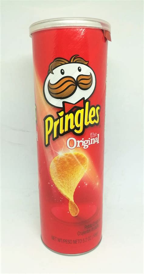Pringles Original Flavor Potato Crisps 149g Ekchade