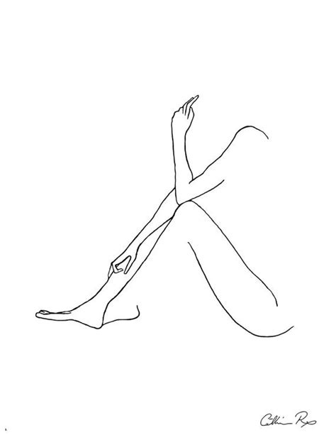 Some minimalist line art avatar. Items similar to Nude line drawings, gestural nude female ...