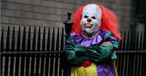 Killer Clown Chases People Down Cornwall Street And