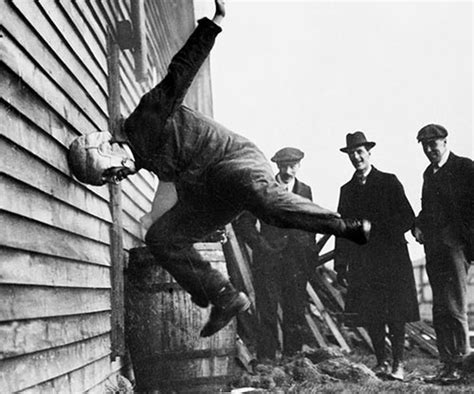 Testing Football Helmets 1912 Rare Historical Photos