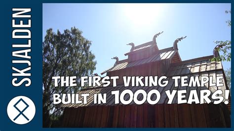 The First Viking Temple Built In 1000 Years Asatruheathens Youtube