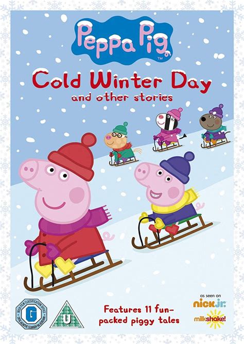 Peppa Pig Cold Winter Day Dvd Free Shipping Over £20 Hmv Store