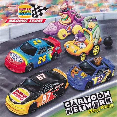 Toys And Stuff Burger King Bk Kids Club 1998 Cartoon Network Dino Race Car