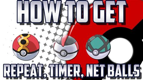 How To Get Repeat Balls Timer Balls Net Balls In Pokemon Omega