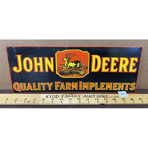 John Deere Farm Implements Sst Sign 15 X 6
