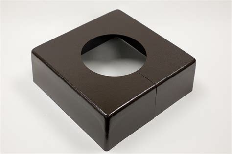 Square 12 X 12 Base Cover With 4 Diameter Round Opening 4 12