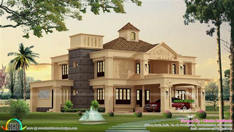 Kerala Home Colonial Model 3100 Sq Ft Kerala Home Design And Floor Plans