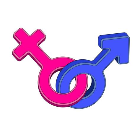 Premium Vector Vector Illustration Of Gender Symbols Male And Female
