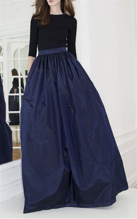 Long Taffeta Skirt Fashion Pretty Dresses Taffeta Skirt