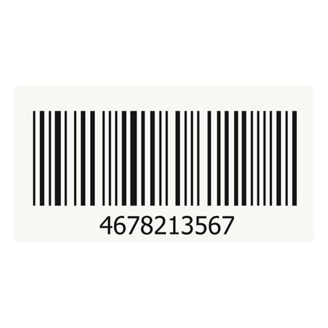 Barcode Sticker Element Transparent Png And Svg Vector File