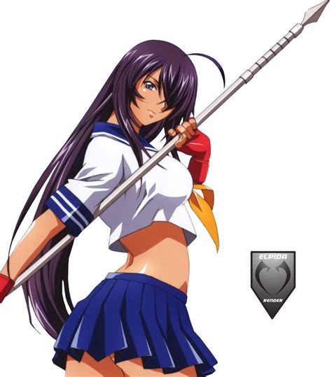 Busty Warrior Of Renown Unchou Kanu Anime Ikkitousen Anime Girl
