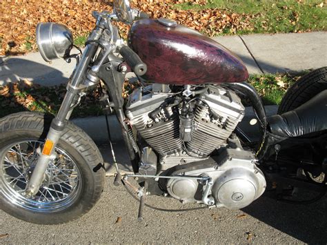 1990 Harley Davidson Sportster Trike Chopper Custom Rat Bike 1200cc 4 Speed