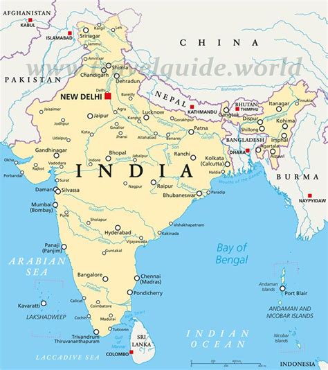 Indien ist ein staat in südasien, der den größten teil des indischen subkontinents umfasst. Indien - Subkontinent in Südostasien