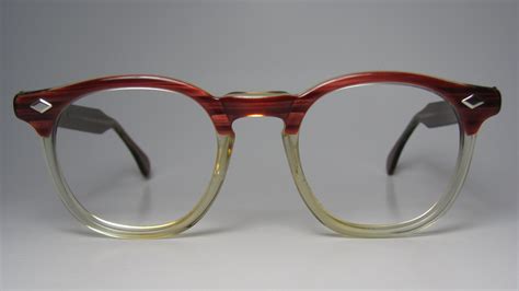 vintage 1950s tart arnel style mens redwood combo mad men eyeglasses frames mens eyewear