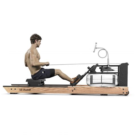 Mr Rudolf Natural Wood Rowing Machine Jones Sport