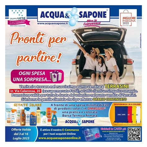 Volantino Acqua Sapone N Terrasini By Acqua Sapone Sicilia