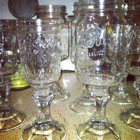 Made These Today Turned Out Great Mason Jar Wine Glass Mason Jar