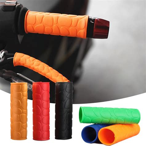 4pcs Anti Skid Motorcycle Handlebar Grip Brake Clutches Lever Cover