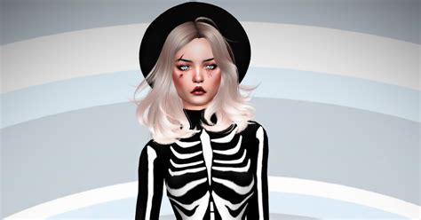Downloads Sims 4 Skeleton Bodysuit Base Game Compatible 10 Designs
