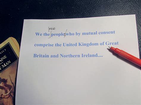 A New Magna Carta Constitutional Preamble Competition Who Runs Britain