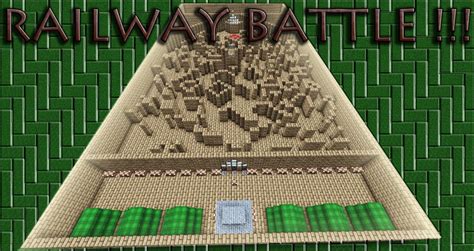 Minecraft Battle Map Railway Race New Minecraft Project