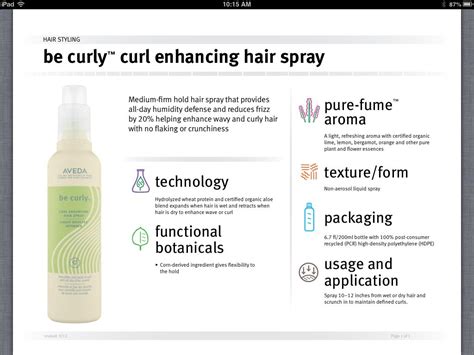 Hair texture sprays create definition and volume, absorb oil, provide hold without stiffness, and can be used on any hair length. Be Curly Hair Spray | Highly textured hair, Curly hair ...