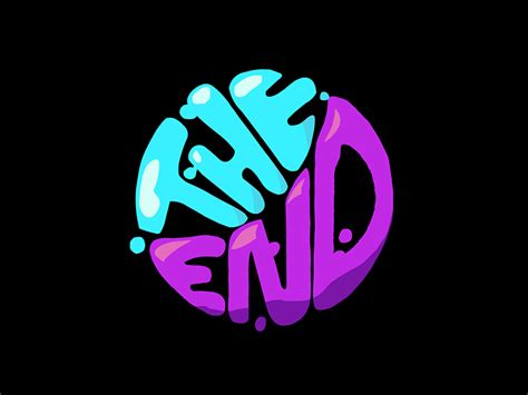 The End Liquid Animation By Kwabena Boachie On Dribbble